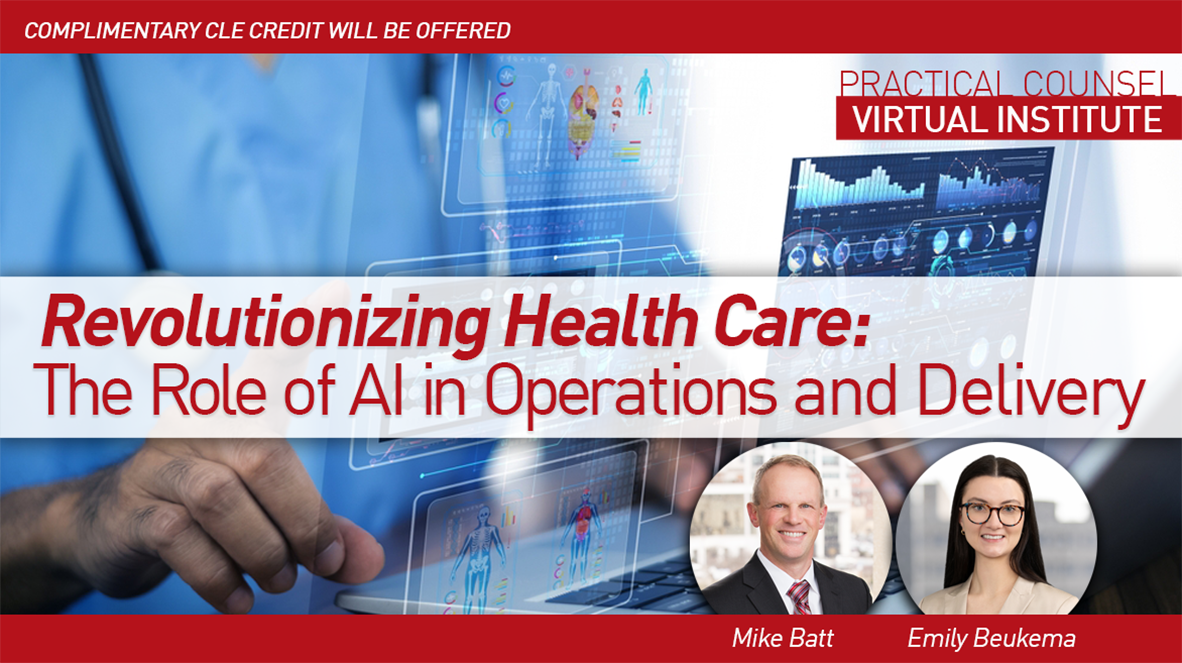 Revolutionizing Health Care: The Role of AI in Operations and Delivery ...