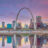 Downtown,St.,Louis,Skyline,,Cityscape,Of,Missouri,In,Usa,At